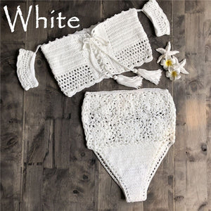 Crochet High Swimwear