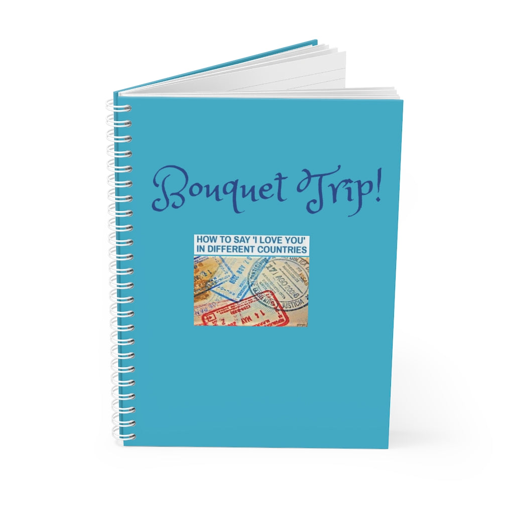 Bouquet Trip Spiral Notebook